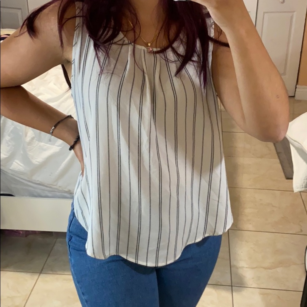 SHEER SHORT SLEEVE BLOUSE